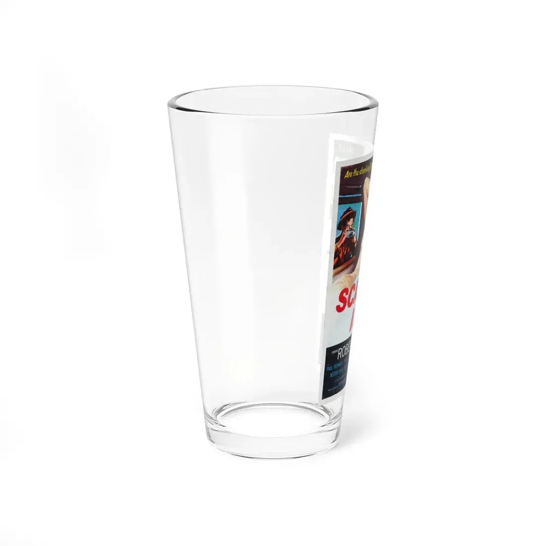 SCANDAL INC 1956 Movie Poster - Pint Glass 16oz - Go Mug Yourself