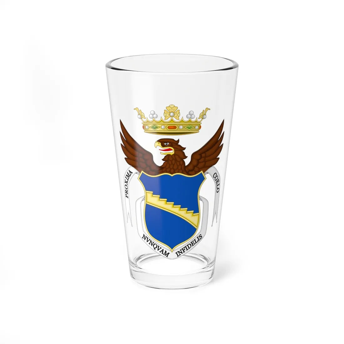 Scandiano-Stemma (Italy) (Coat of Arms) Pint Glass 16oz 16oz - Go Mug Yourself