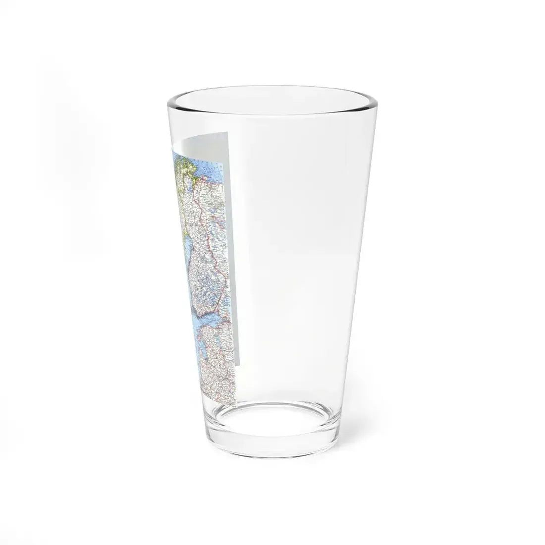 Scandinavia (1963) (Map) Pint Glass 16oz - Go Mug Yourself