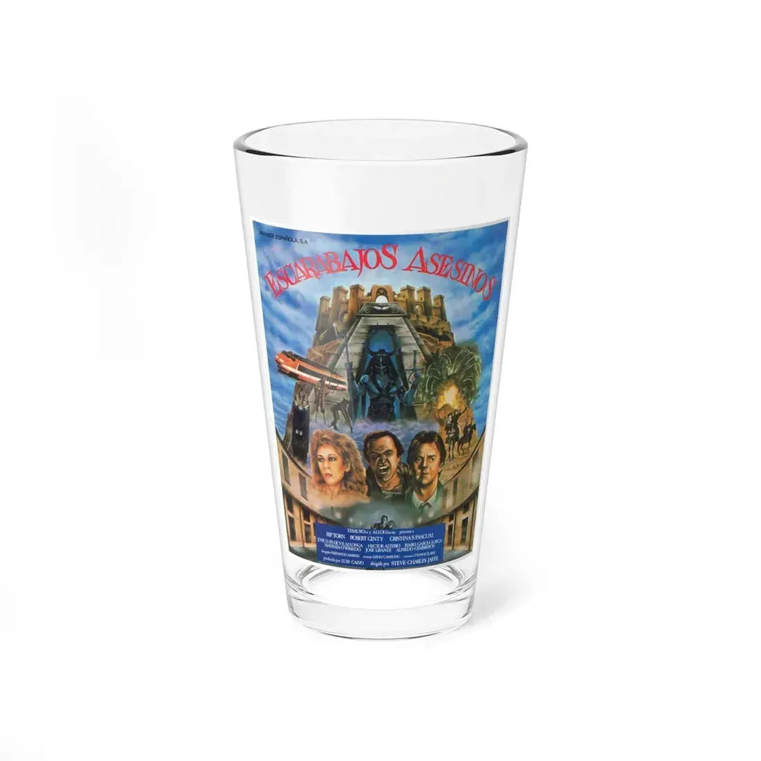 SCARAB 1983 Movie Poster - Pint Glass 16oz 16oz - Go Mug Yourself