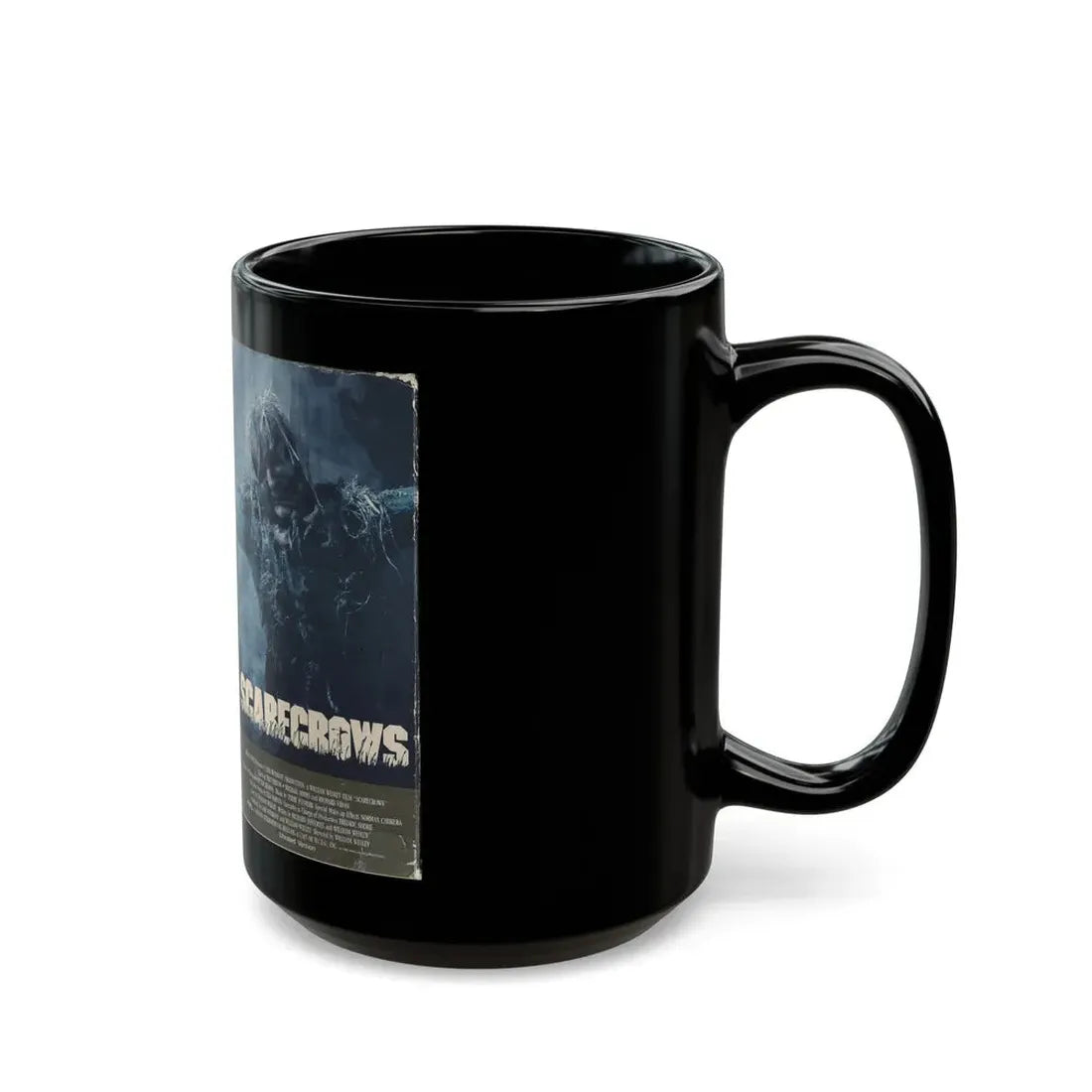 SCARECROWS (VHS COVER) - Black Coffee Mug - Go Mug Yourself