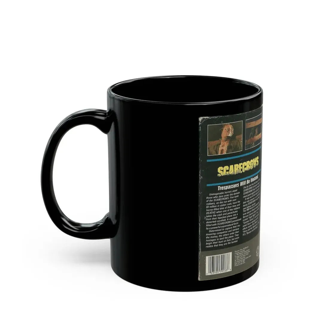 SCARECROWS (VHS COVER) - Black Coffee Mug - Go Mug Yourself