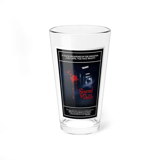 SCARED TO DEATH 1980 Movie Poster - Pint Glass 16oz 16oz - Go Mug Yourself