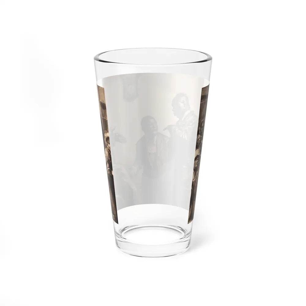 Scars Fell on Alabama, story illustration (Magazine Illustration) Pint Glass 16oz - Go Mug Yourself