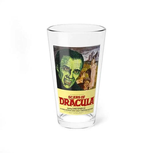 SCARS OF DRACULA 1970 Movie Poster - Pint Glass 16oz 16oz - Go Mug Yourself