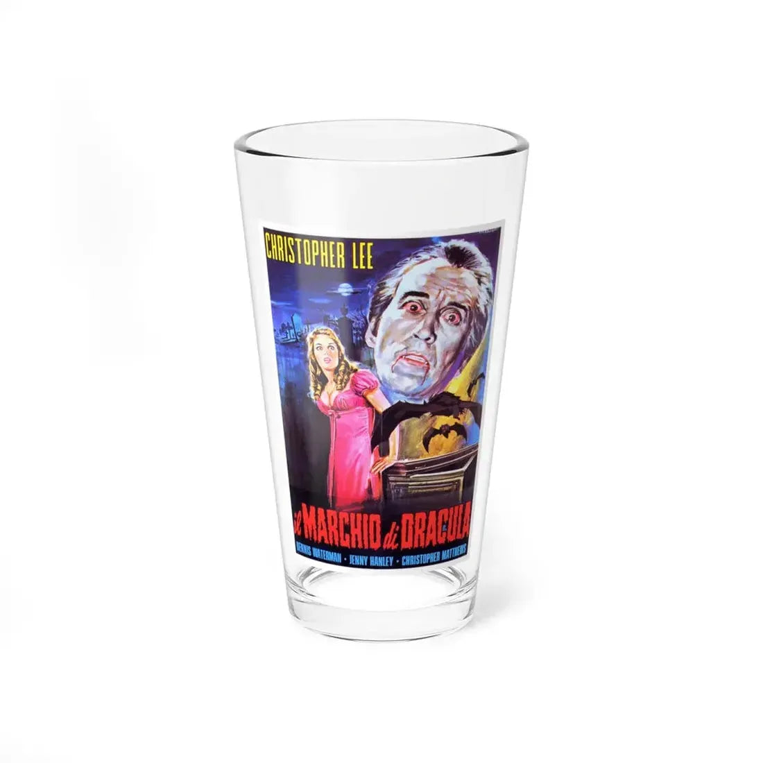 SCARS OF DRACULA (2) 1970 Movie Poster - Pint Glass 16oz 16oz - Go Mug Yourself