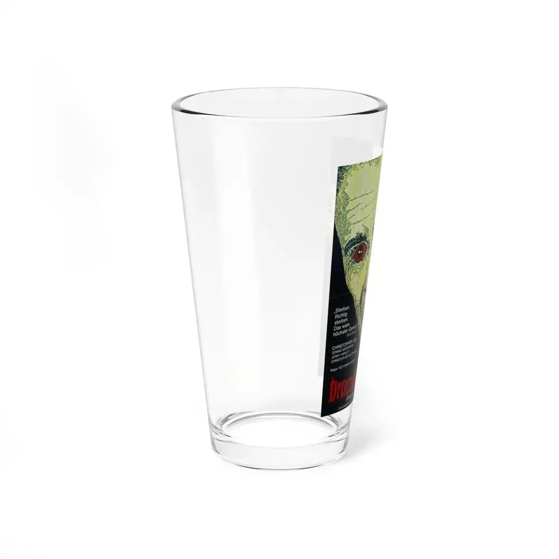 SCARS OF DRACULA (GERMAN) 1970 Movie Poster - Pint Glass 16oz - Go Mug Yourself
