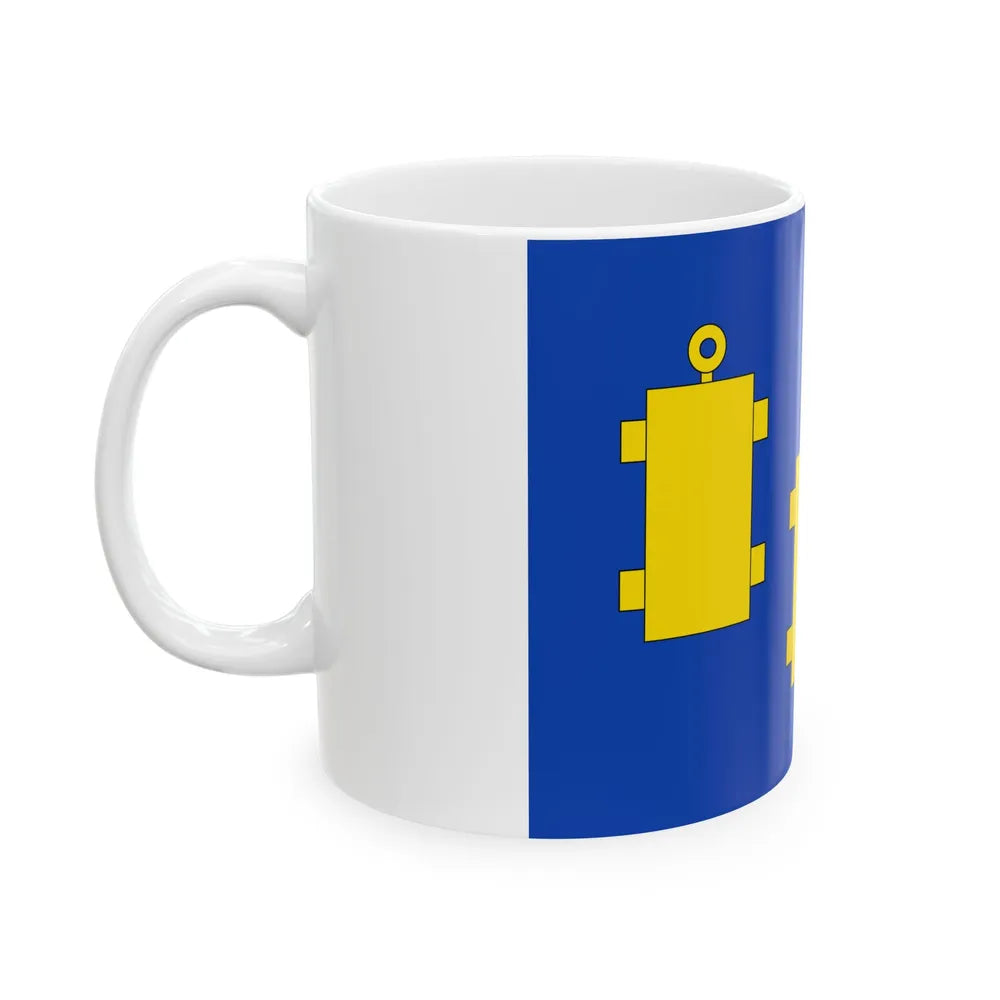 Schelle vlag (Belgium) White Coffee Mug - Go Mug Yourself