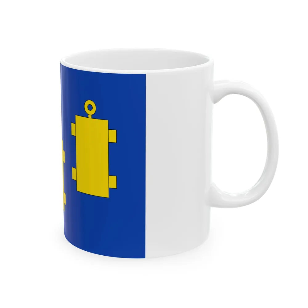 Schelle vlag (Belgium) White Coffee Mug - Go Mug Yourself