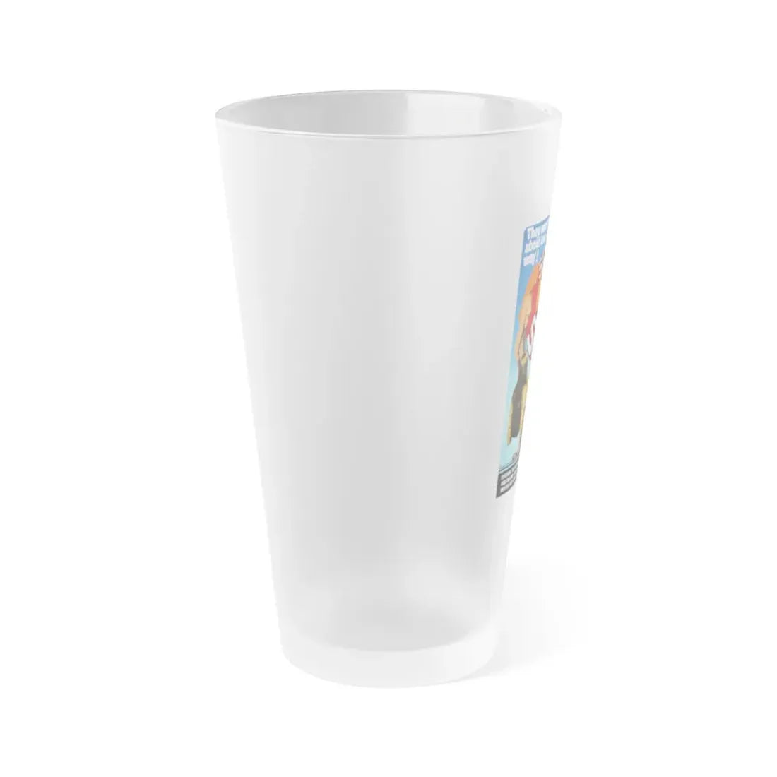 SCHOOL FOR SEX 1969 Movie Poster - Frosted Pint Glass 16oz - Go Mug Yourself