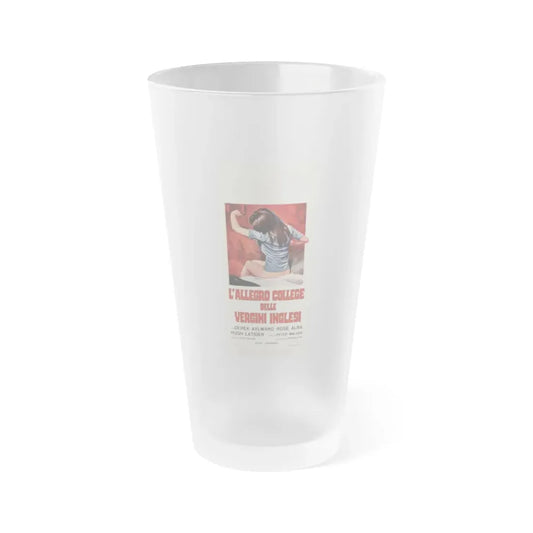 SCHOOL FOR SEX (ITALIAN) 1969 Movie Poster - Frosted Pint Glass 16oz 16oz Frosted - Go Mug Yourself