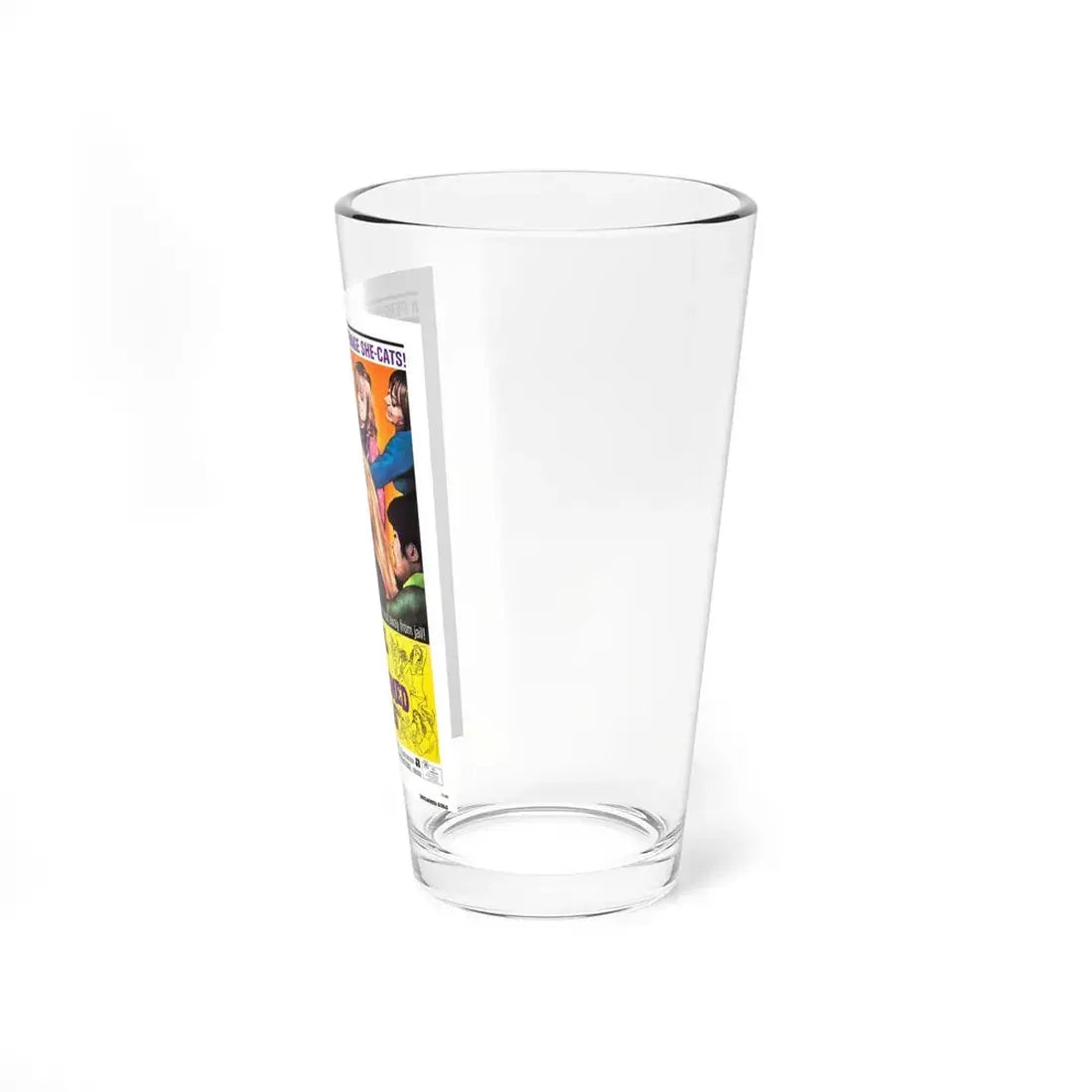 SCHOOL FOR UNCLAIMED GIRLS 1969 Movie Poster - Pint Glass 16oz - Go Mug Yourself