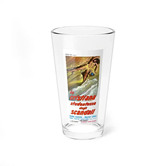 SCHOOL OF EROTIC ENJOYMENT 1971 Movie Poster - Pint Glass 16oz 16oz - Go Mug Yourself