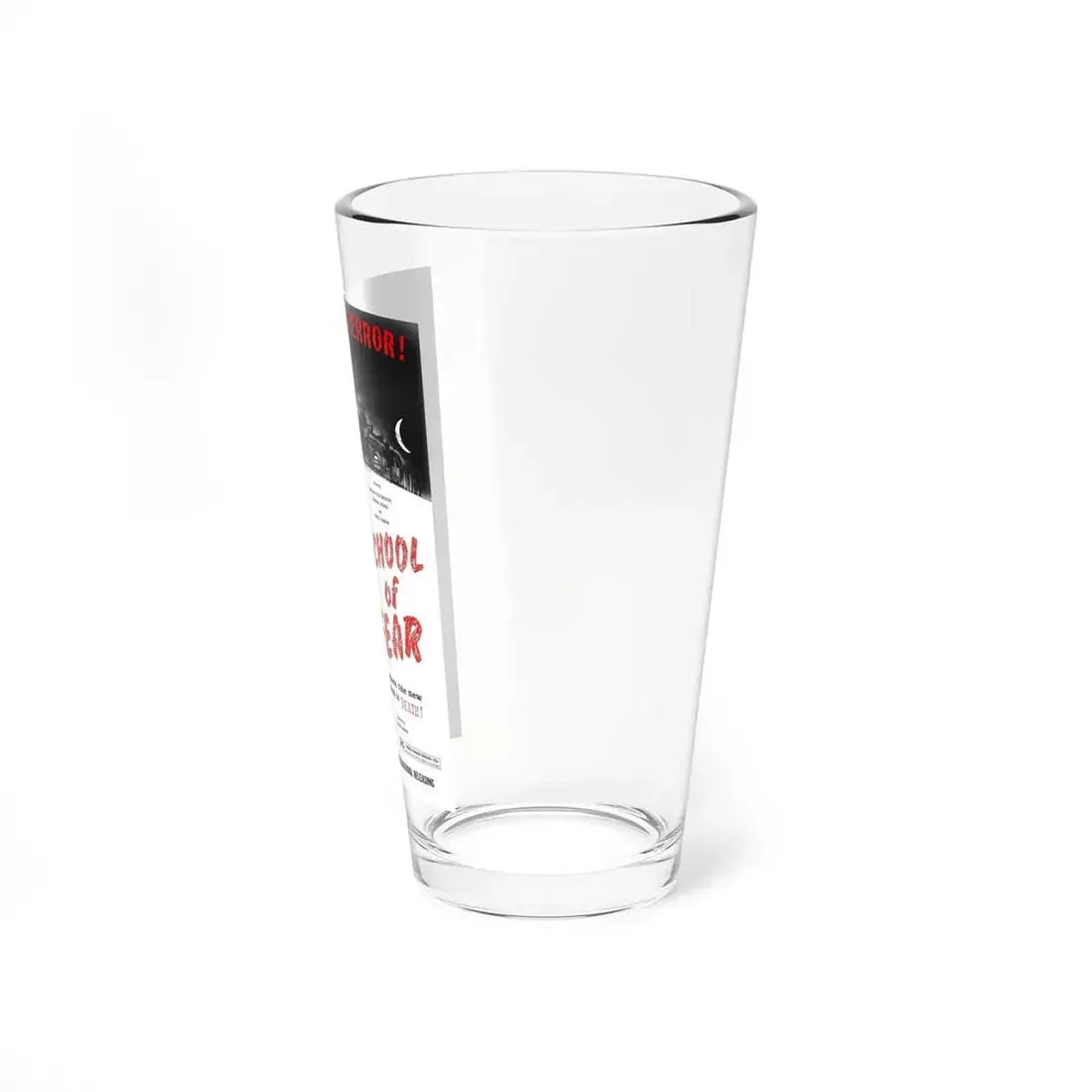 SCHOOL OF FEAR 1969 Movie Poster - Pint Glass 16oz - Go Mug Yourself