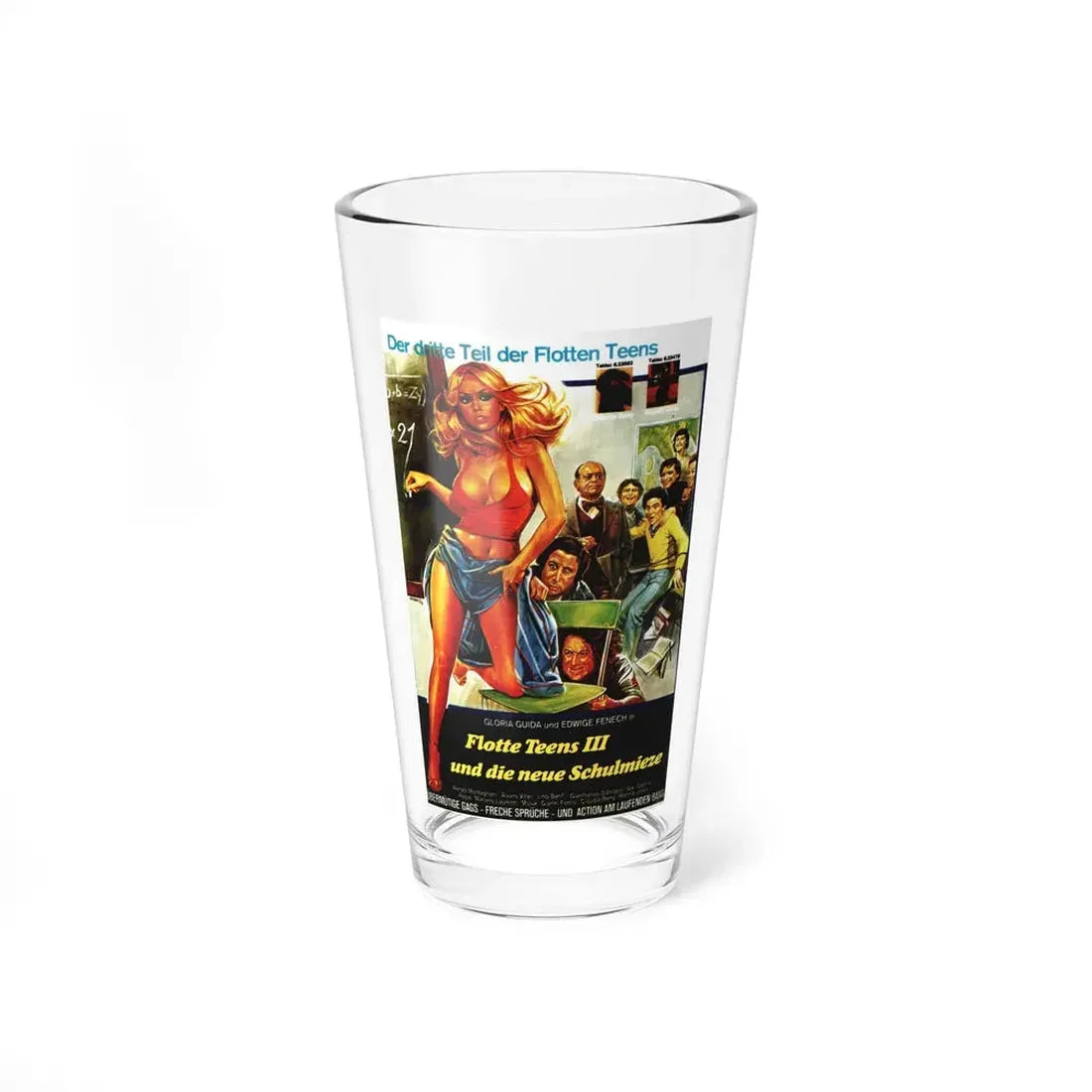 SCHOOL TEACHER IN COLLEGE 1978 Movie Poster - Pint Glass 16oz 16oz - Go Mug Yourself