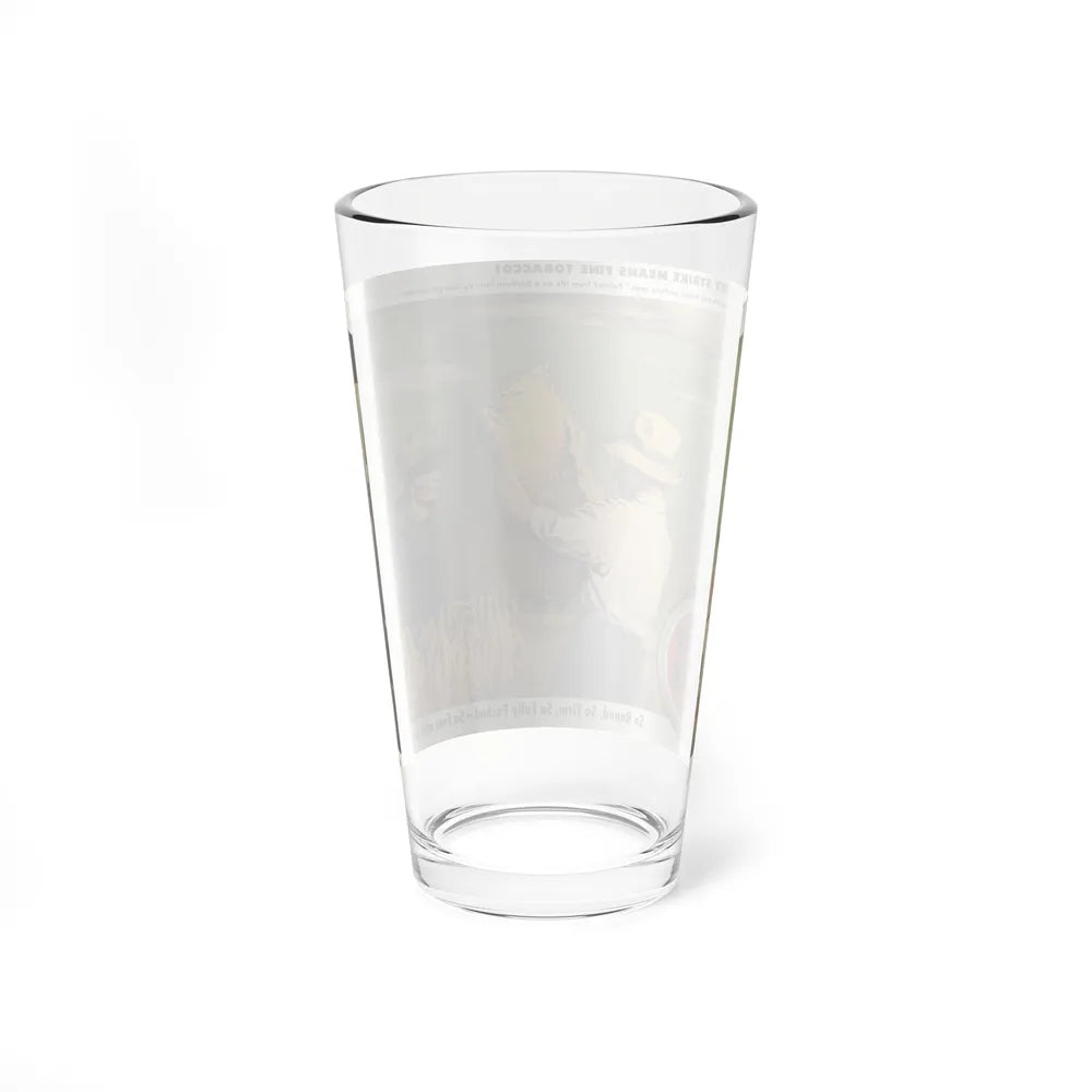Scouting the Crop Before Auctions Open. Lucky Strike ad, The Saturday Evening Post, January 2, 1943 (Magazine Illustration) Pint Glass 16oz - Go Mug Yourself