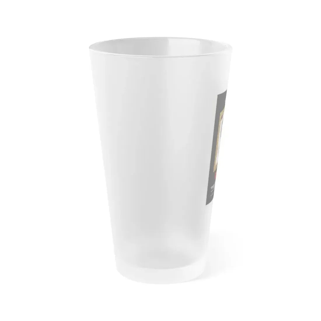 SCREAM 1981 Movie Poster - Frosted Pint Glass 16oz - Go Mug Yourself