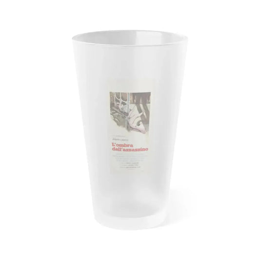 SCREAM AND DIE 1974 Movie Poster - Frosted Pint Glass 16oz 16oz Frosted - Go Mug Yourself