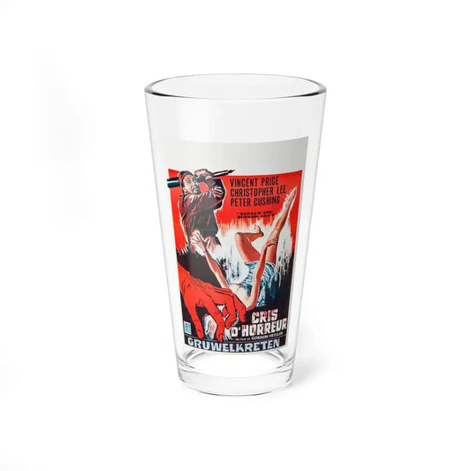 SCREAM AND SCREAM AGAIN (BELGIAN) 1970 Movie Poster - Pint Glass 16oz 16oz - Go Mug Yourself