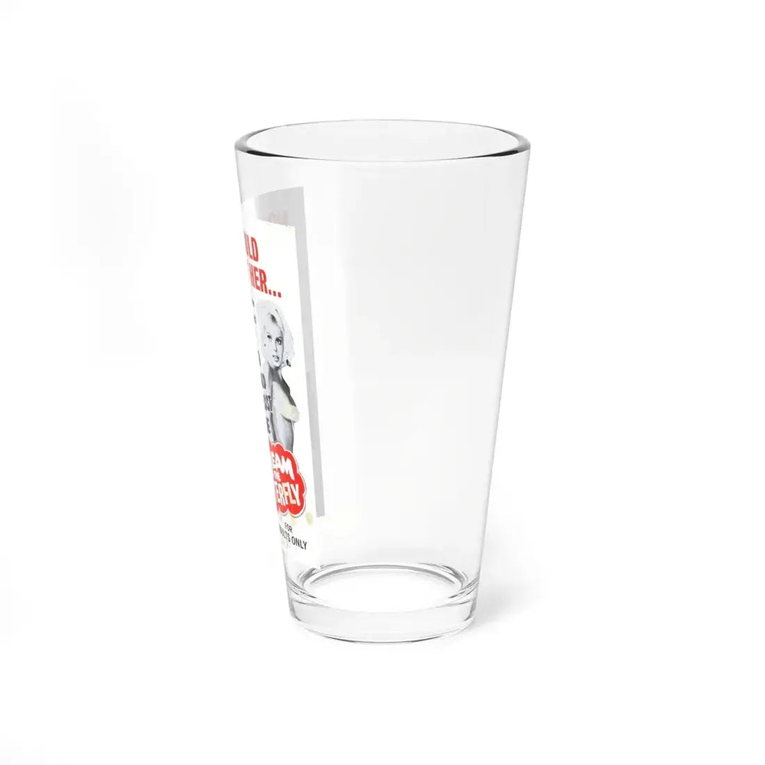 SCREAM OF THE BUTTERFLY 1965 Movie Poster - Pint Glass 16oz - Go Mug Yourself