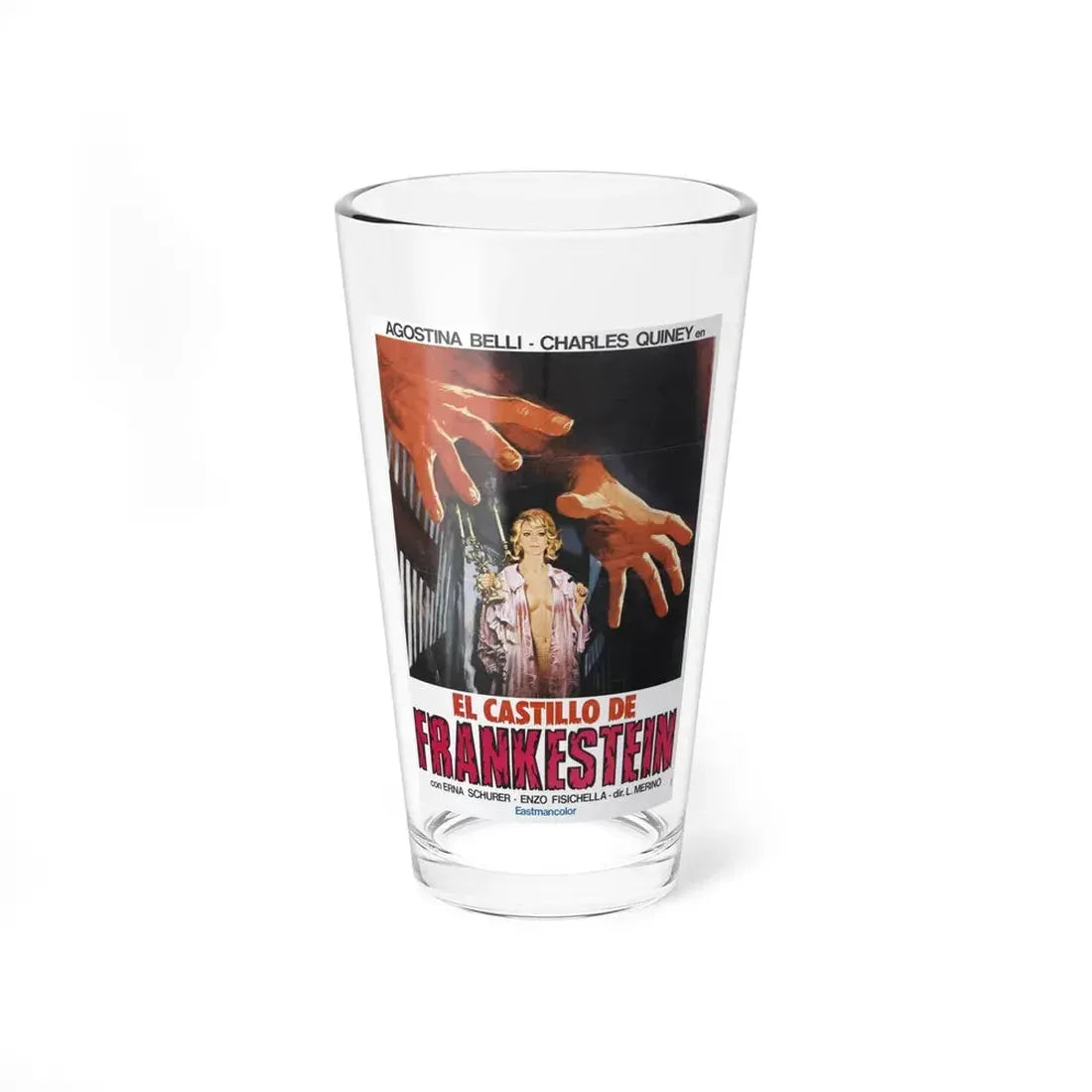 SCREAM OF THE DEMON LOVER 1970 Movie Poster - Pint Glass 16oz 16oz - Go Mug Yourself