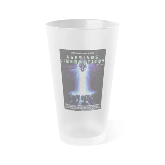 SCREAMERS (SPANISH) 1995 Movie Poster - Frosted Pint Glass 16oz 16oz Frosted - Go Mug Yourself