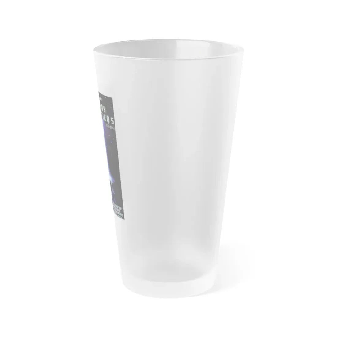 SCREAMERS (SPANISH) 1995 Movie Poster - Frosted Pint Glass 16oz - Go Mug Yourself