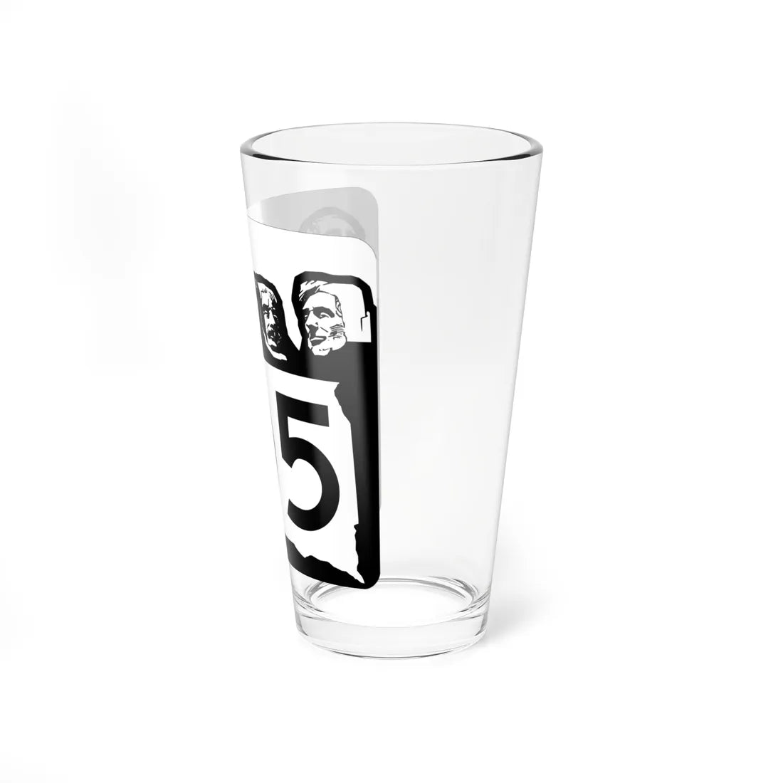 SD 105 1960 (South Dakota) (Road Sign) Pint Glass 16oz - Go Mug Yourself