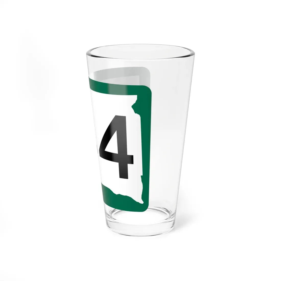 SD 144 (South Dakota) (Road Sign) Pint Glass 16oz - Go Mug Yourself