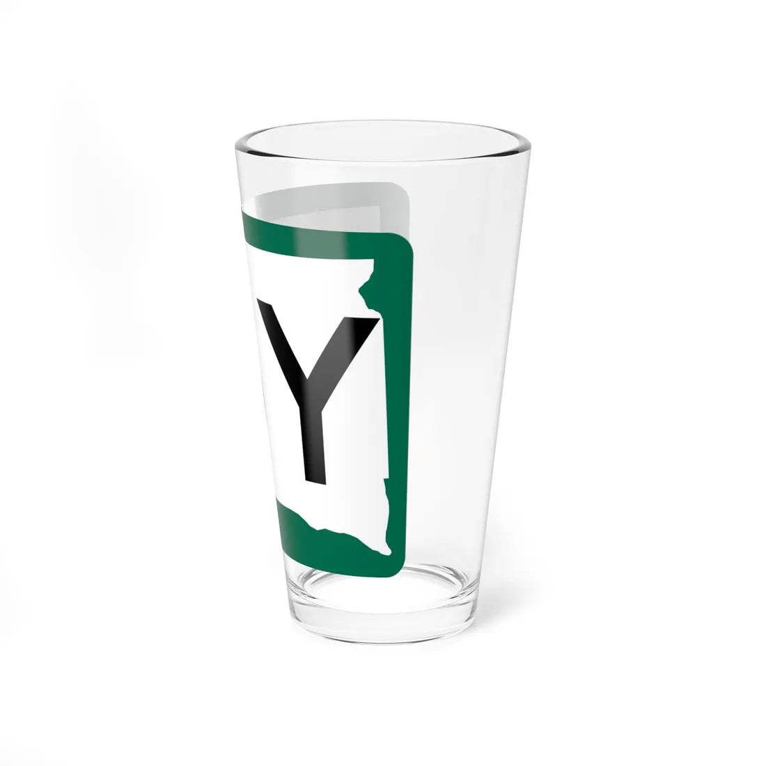 SD 15Y (South Dakota) (Road Sign) Pint Glss 16oz - Go Mug Yourself