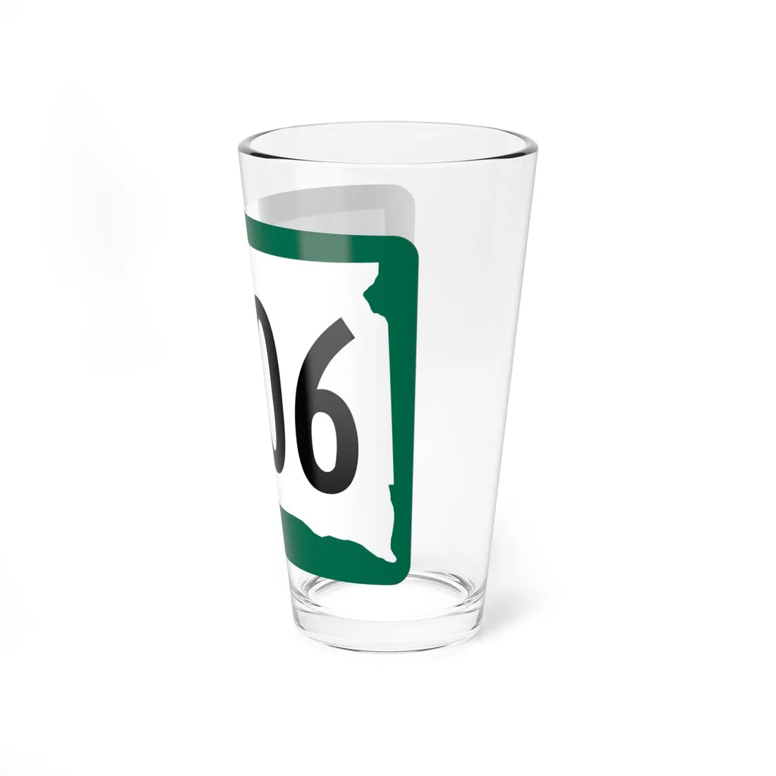 SD 1806 (South Dakota) (Road Sign) Pint Glss 16oz - Go Mug Yourself