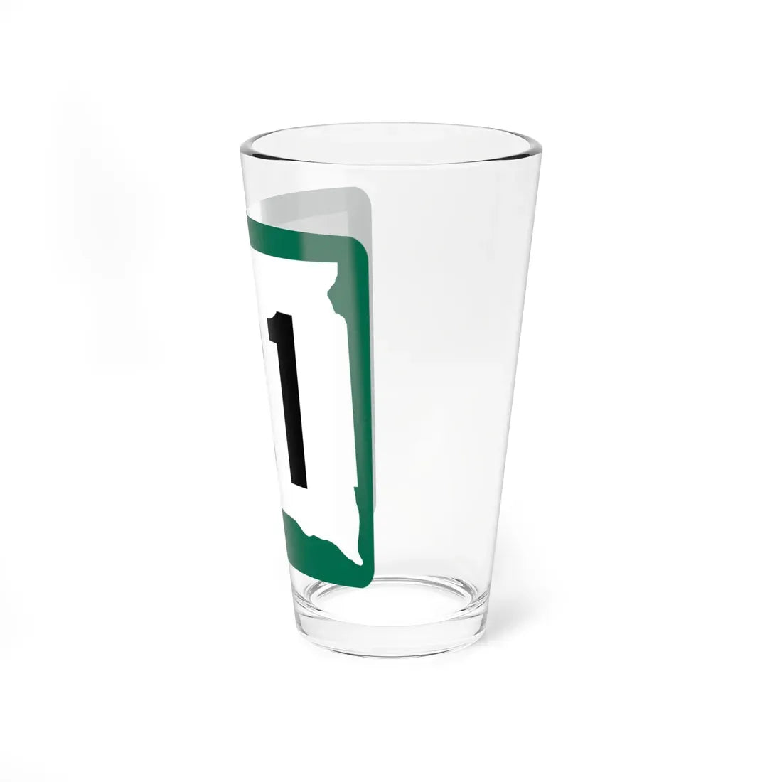 SD 21 (South Dakota) (Road Sign) Pint Glass 16oz - Go Mug Yourself