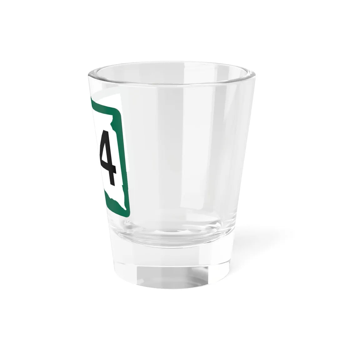 SD 214 (South Dakota) (Road Sign) Shot Glass 1.5oz - Go Mug Yourself