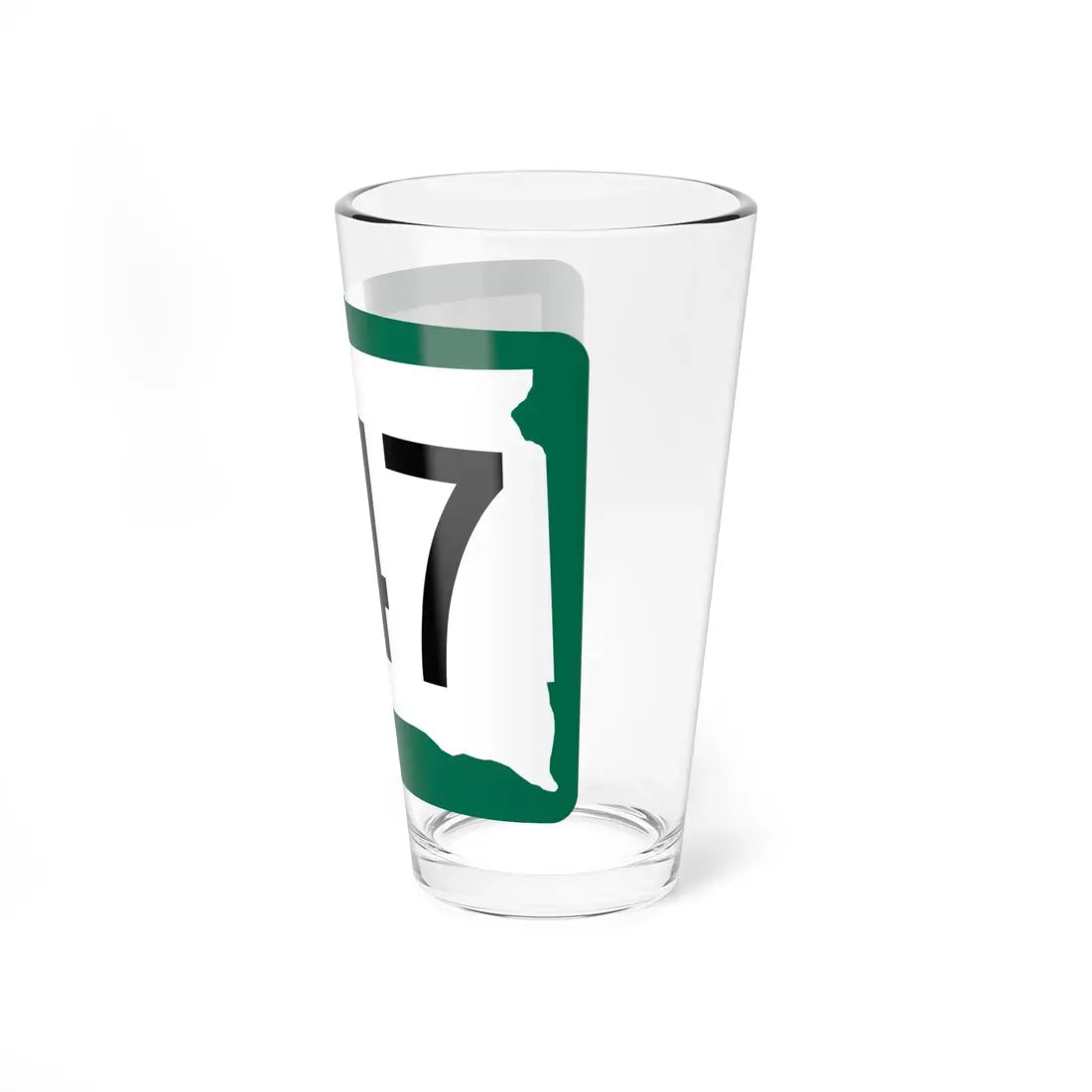SD 247 (South Dakota) (Road Sign) Pint Glass 16oz - Go Mug Yourself