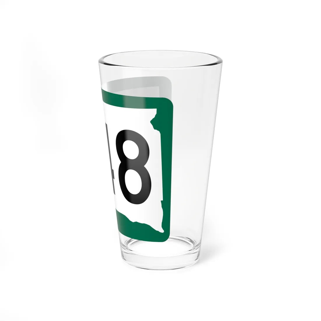 SD 248 (South Dakota) (Road Sign) Pint Glss 16oz - Go Mug Yourself