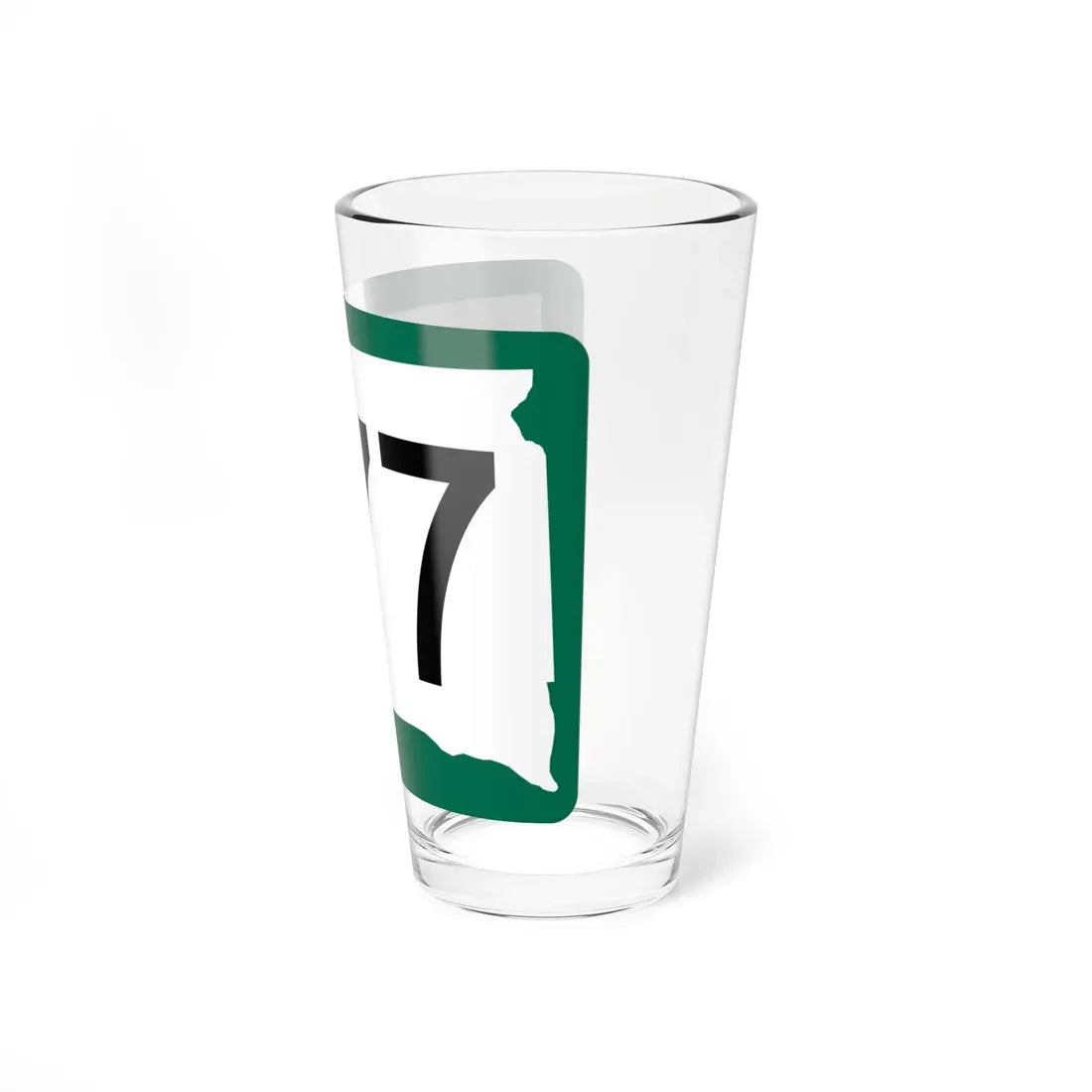 SD 377 (South Dakota) (Road Sign) Pint Glass 16oz - Go Mug Yourself