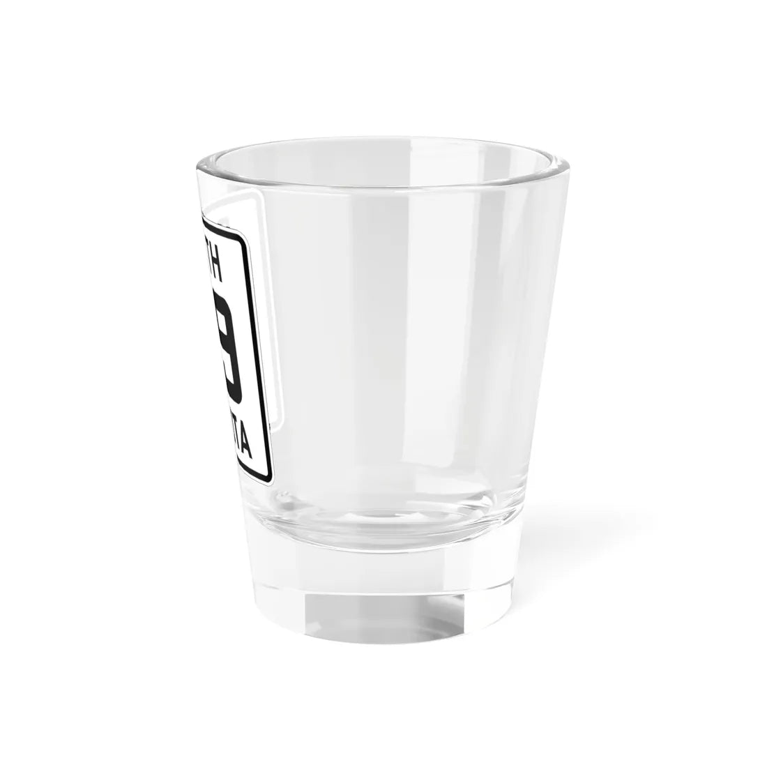 SD 59 1926 (South Dakota) (Road Sign) Shot Glass 1.5oz - Go Mug Yourself