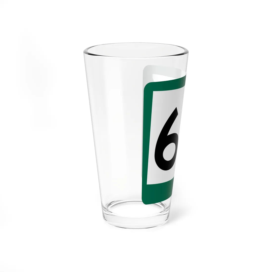 SD 60 (South Dakota) (Road Sign) Pint Glss 16oz - Go Mug Yourself