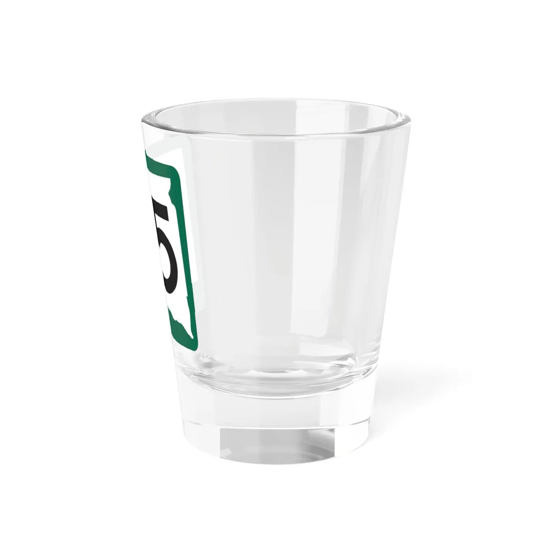 SD 65 (South Dakota) (Road Sign) Shot Glass 1.5oz - Go Mug Yourself