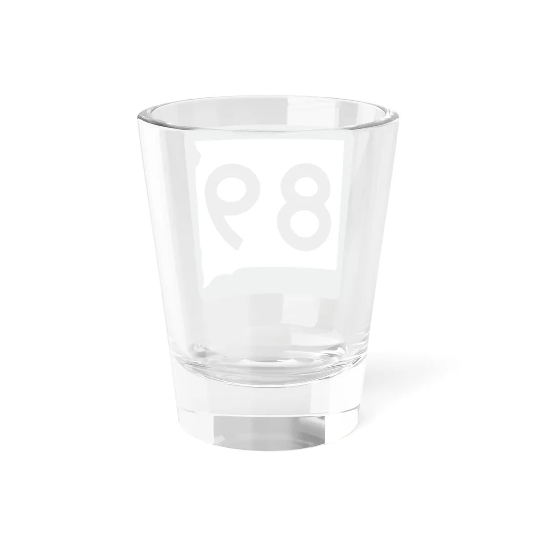 SD 89 (South Dakota) (Road Sign) Shot Glass 1.5oz - Go Mug Yourself