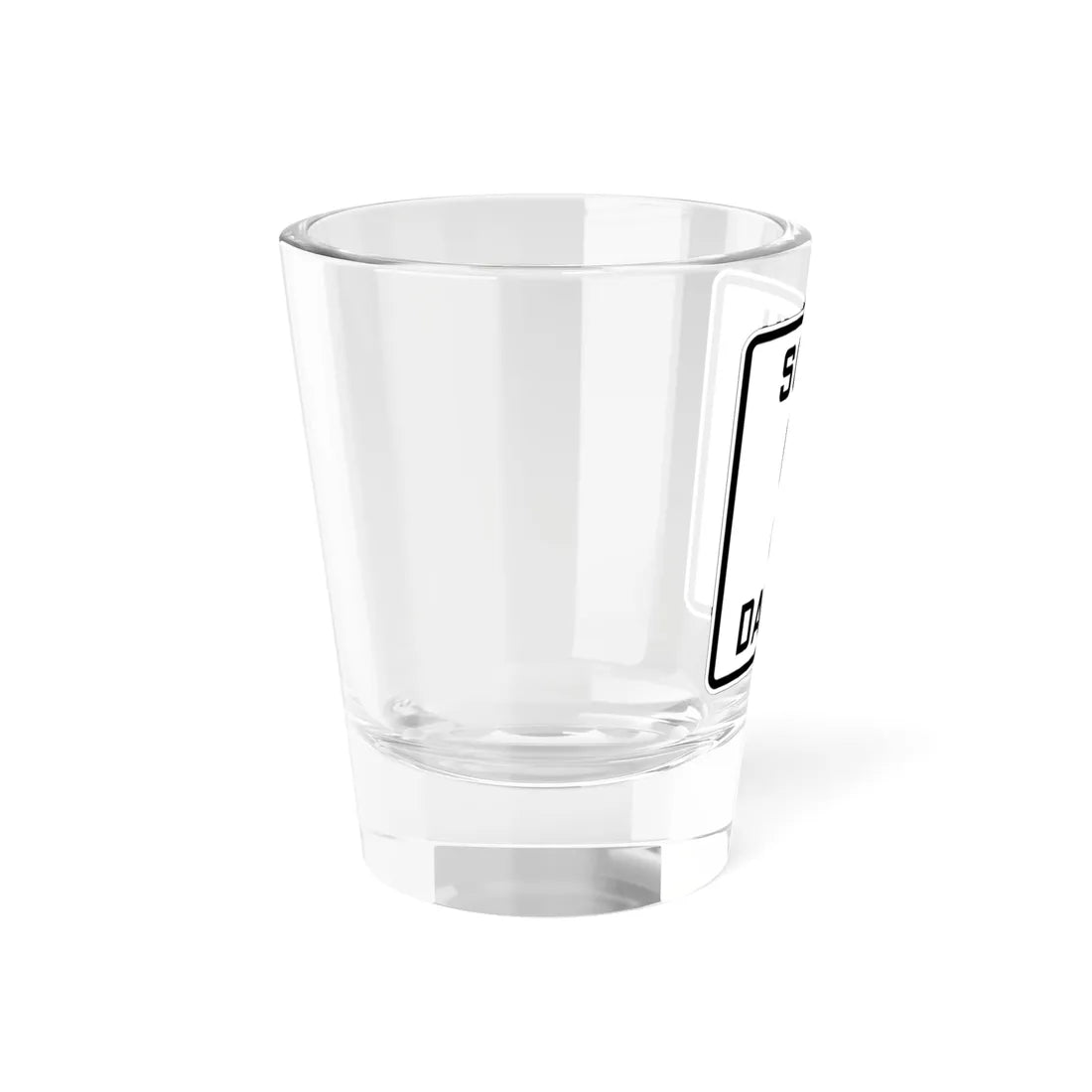 SD 9 1926 (South Dakota) (Road Sign) Shot Glass 1.5oz - Go Mug Yourself