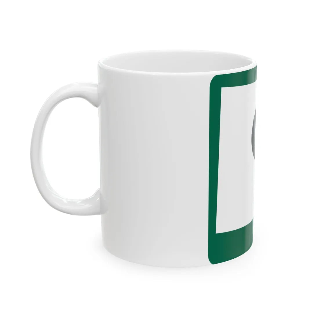 SD 9 (South Dakota) (Road Sign) White Coffee Mug - Go Mug Yourself