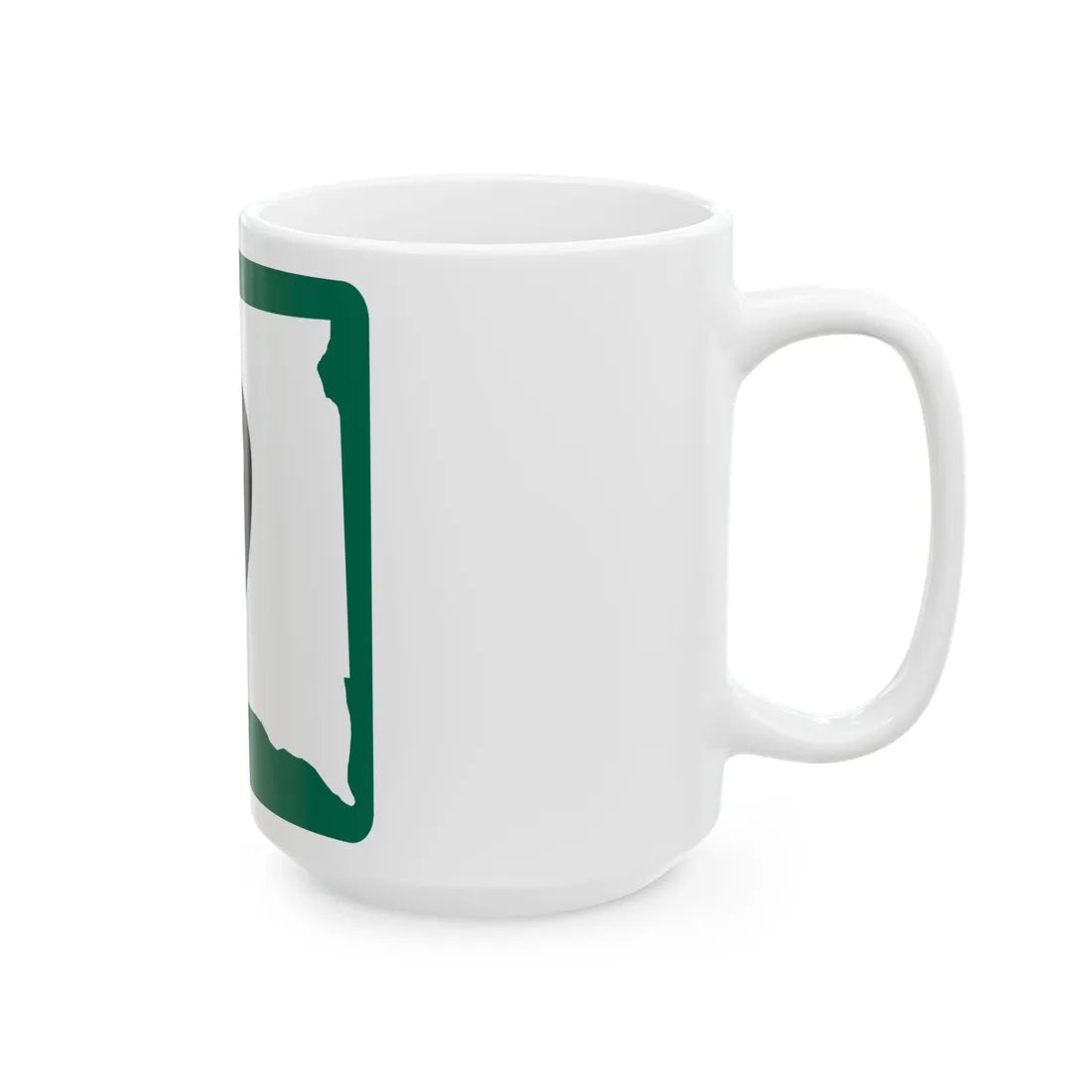 SD 9 (South Dakota) (Road Sign) White Coffee Mug - Go Mug Yourself