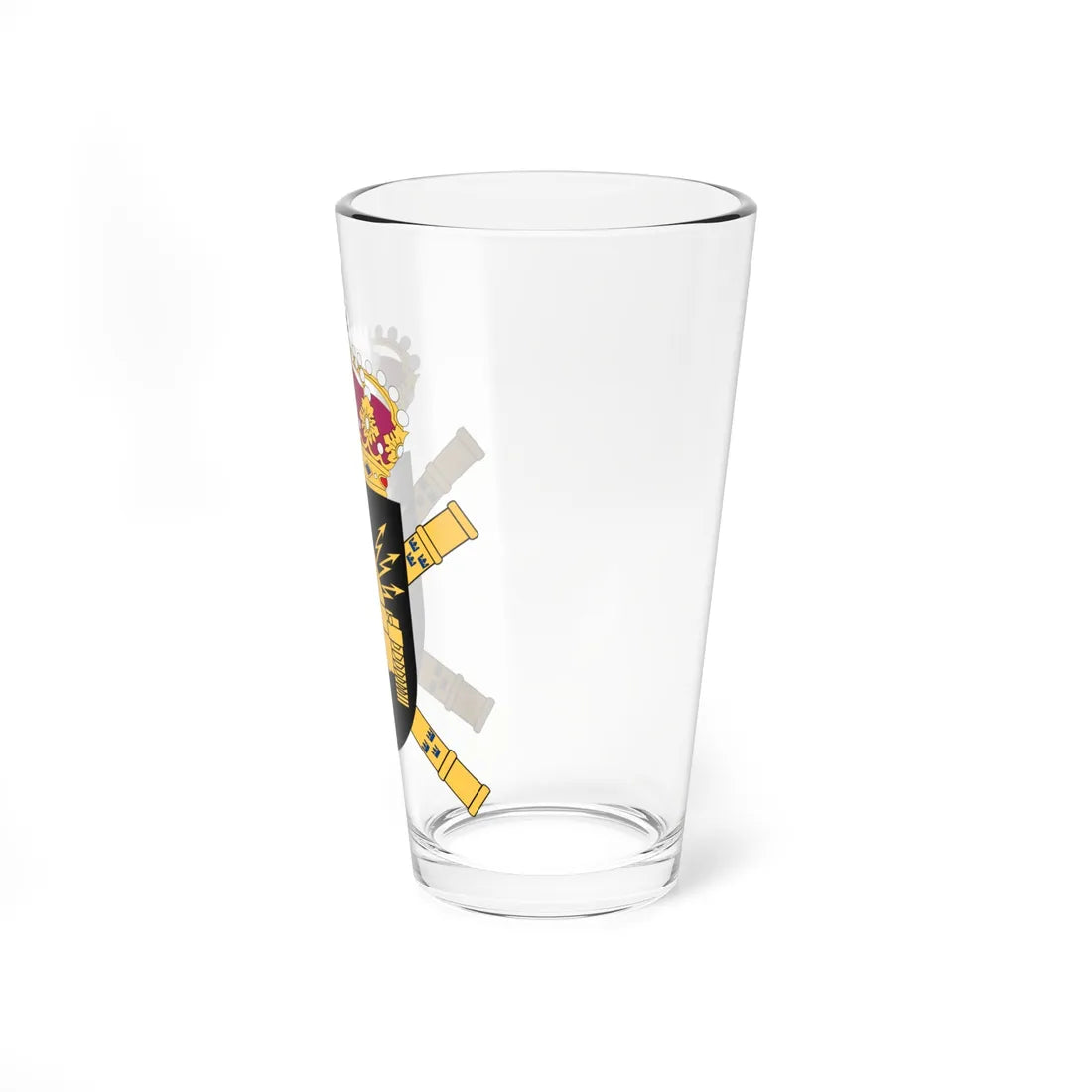 Södra arméfördelningen vapen (Sweden) (Coat of Arms) Pint Glass 16oz - Go Mug Yourself
