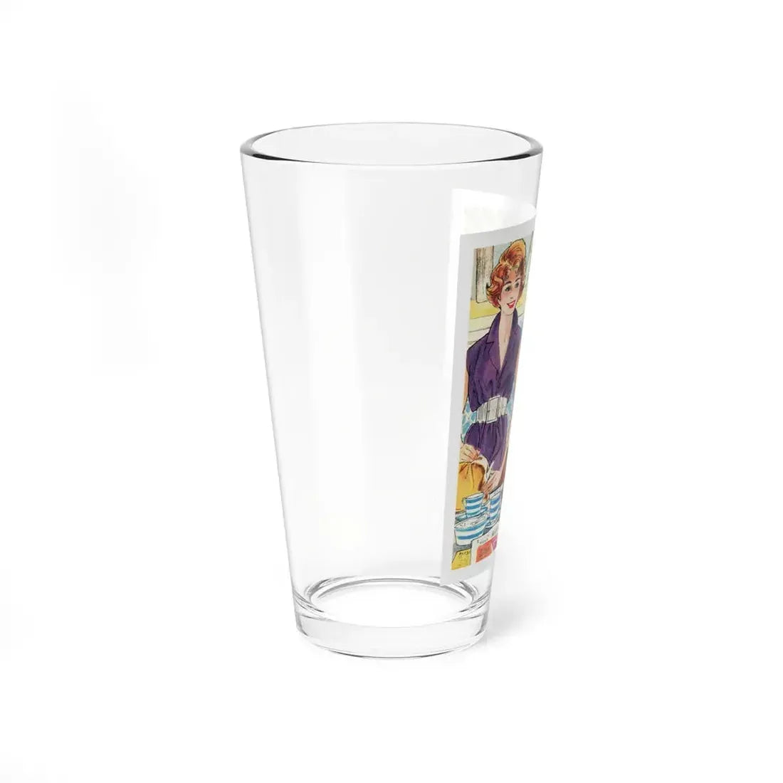 Sea Breeze by Anne Campbell, Woman's Realm, 1960 (Magazine Illustration) Pint Glass 16oz - Go Mug Yourself