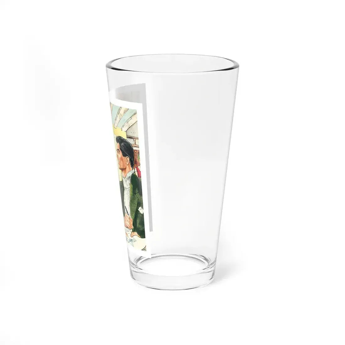 Sea Breeze by Anne Campbell, Woman's Realm, 1960 (Magazine Illustration) Pint Glass 16oz - Go Mug Yourself