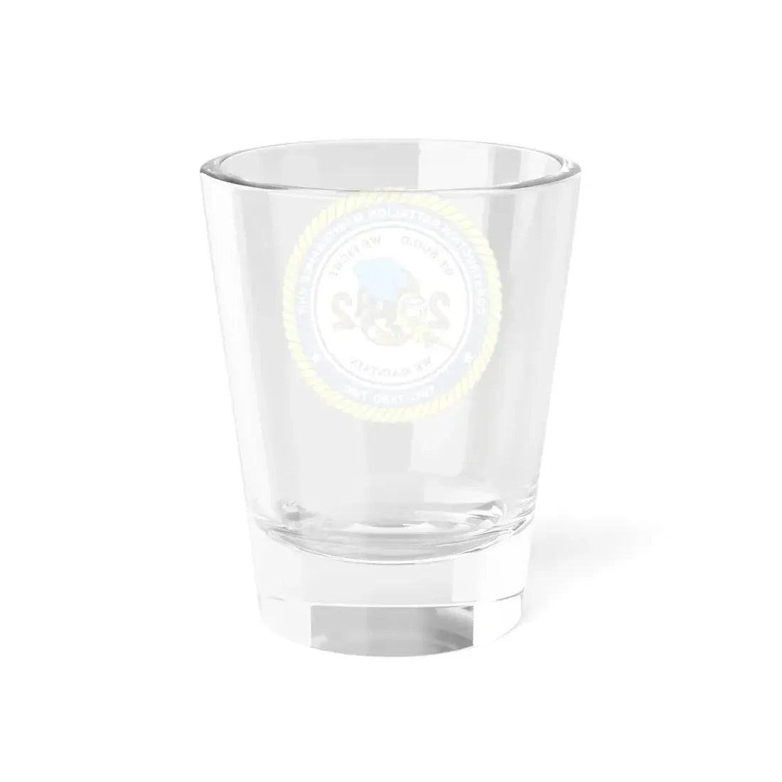 Seabee Unit 202 CBMU 202 (U.S. Navy) Shot Glass 1.5oz - Go Mug Yourself