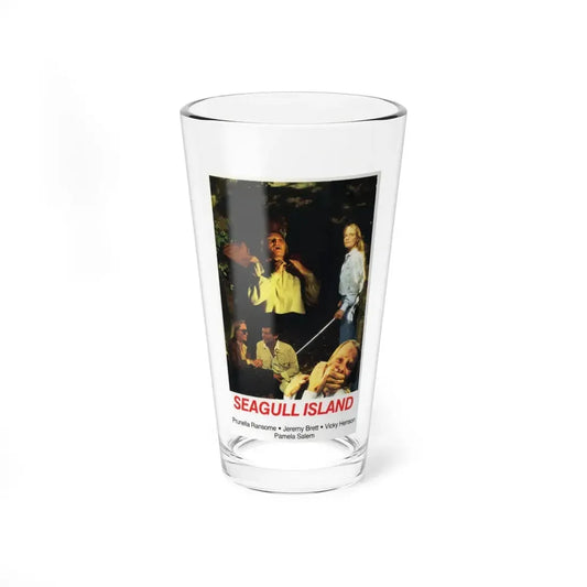 SEAGULL ISLAND 1982 Movie Poster - Pint Glass 16oz 16oz - Go Mug Yourself