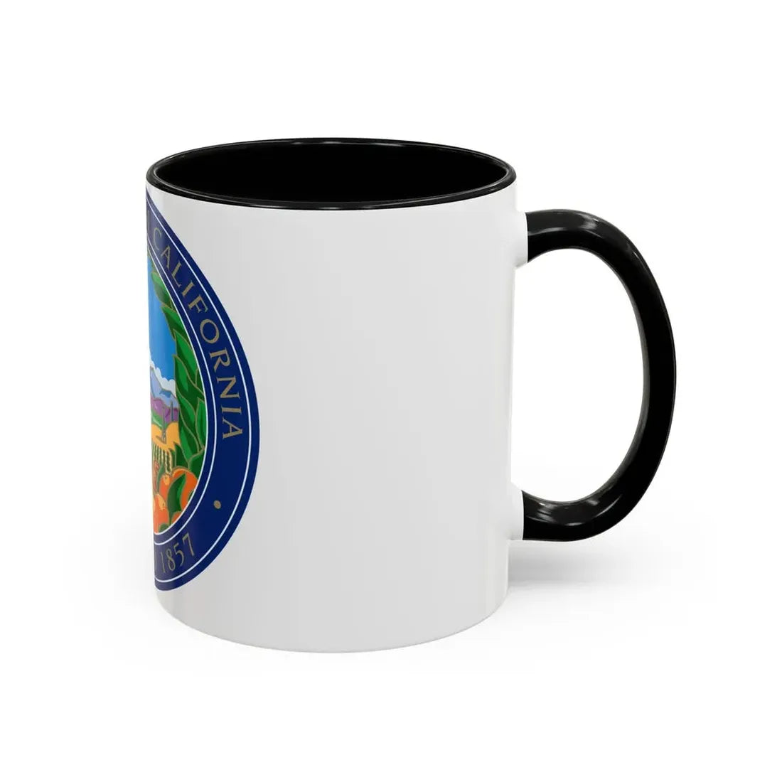 Seal of Anaheim California - Accent Coffee Mug - Go Mug Yourself