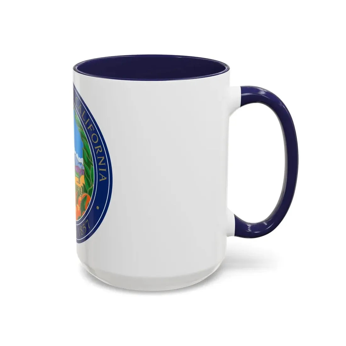 Seal of Anaheim California - Accent Coffee Mug - Go Mug Yourself